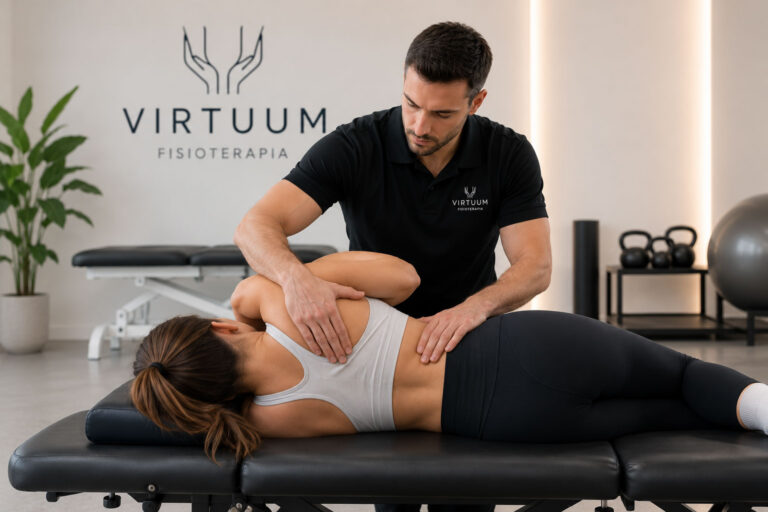 Tratamiento de osteopatía en Virtuum Fisioterapia